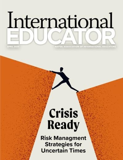 Cover of April IE Magazine