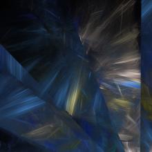 light refracting in multiple colors