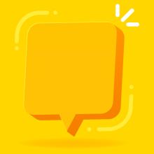illustration of a speech bubble