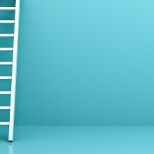 ladder against a wall