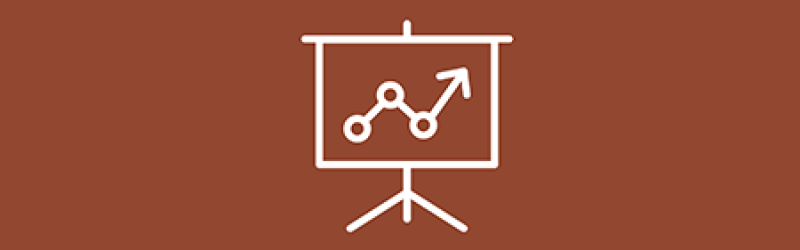 Data Collection and Analysis Logo is a presentation board with a chart