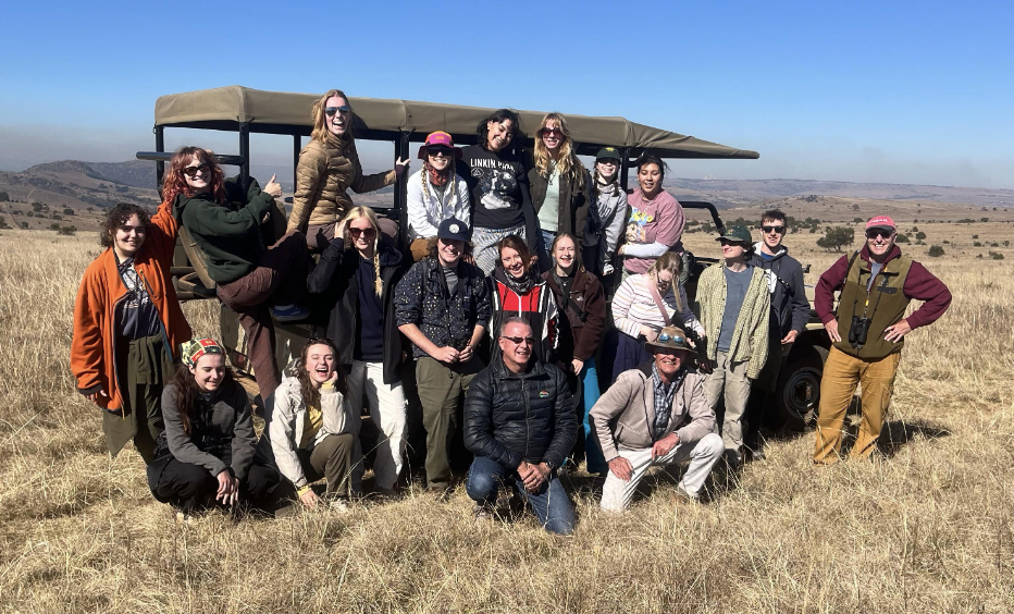 UCSC students in South Africa